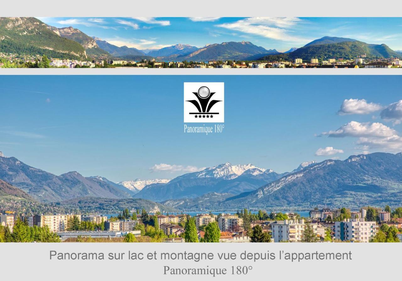Panoramique 180 Lac Et Montagne Et Nid Secret Spa Romantique Annecy Exterior foto